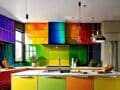 Unleash a Rainbow in Your Kitchen: How Colray Cabinets Brings Colors to Life!